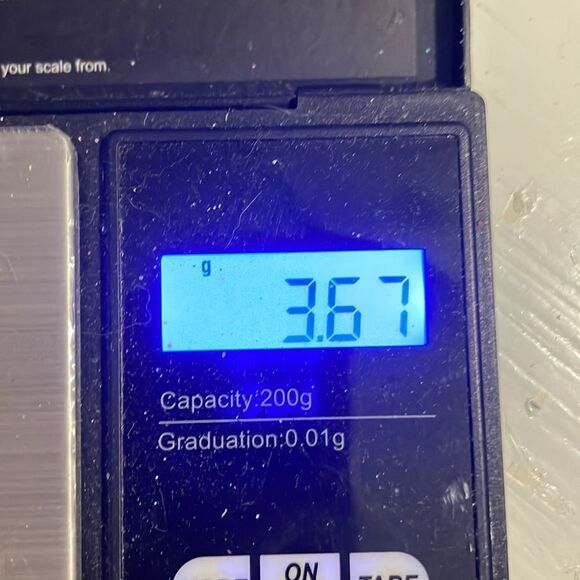 Vintage-1950s-Swank gold tone diamond etched tie tack/tie pin with safety chain - Picture 10 of 10